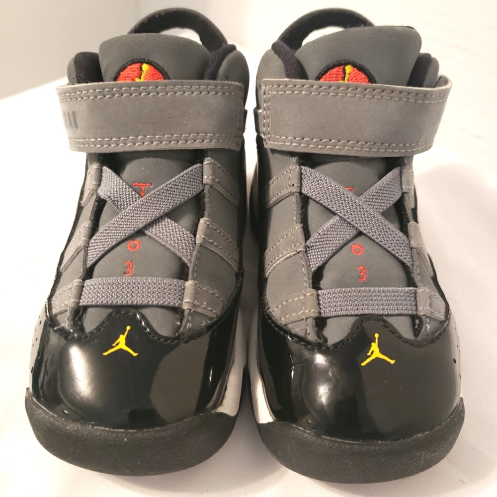 Jordan 6 Rings Toddler Size 7C Light Graphite, Black, White - Picture 15 of 15